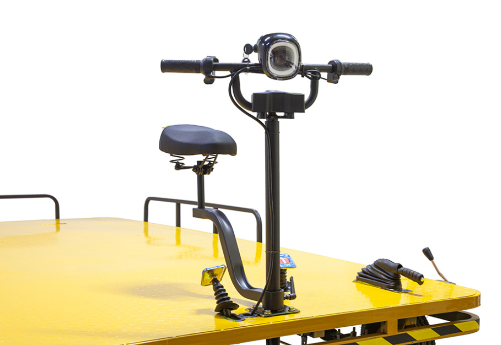 Платформенная тележка электрическая Rutrike СКЛАД 2500 NEW