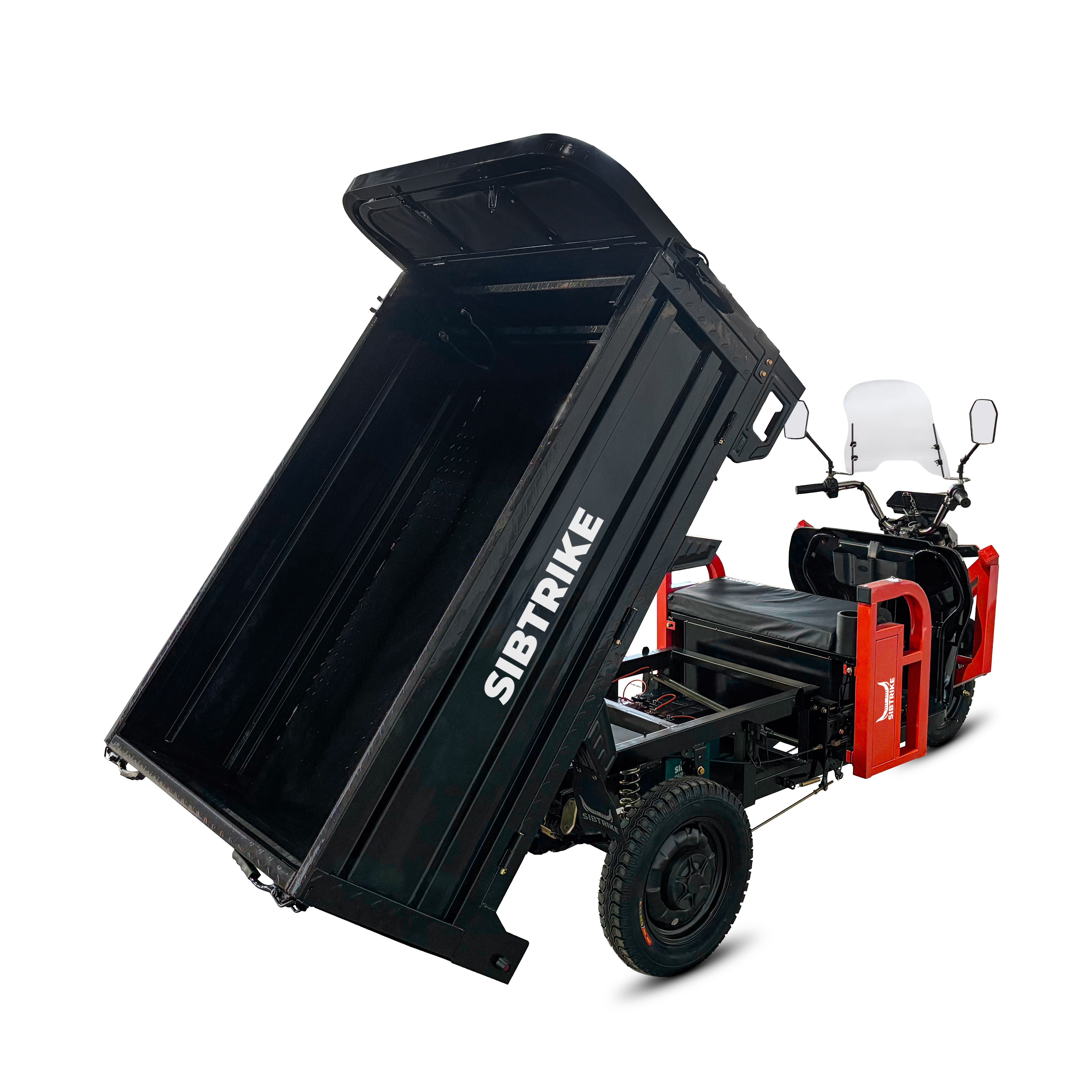 Электротрицикл WHITE SIBERIA SIBTRIKE CARGO 1500 кг 1.6
