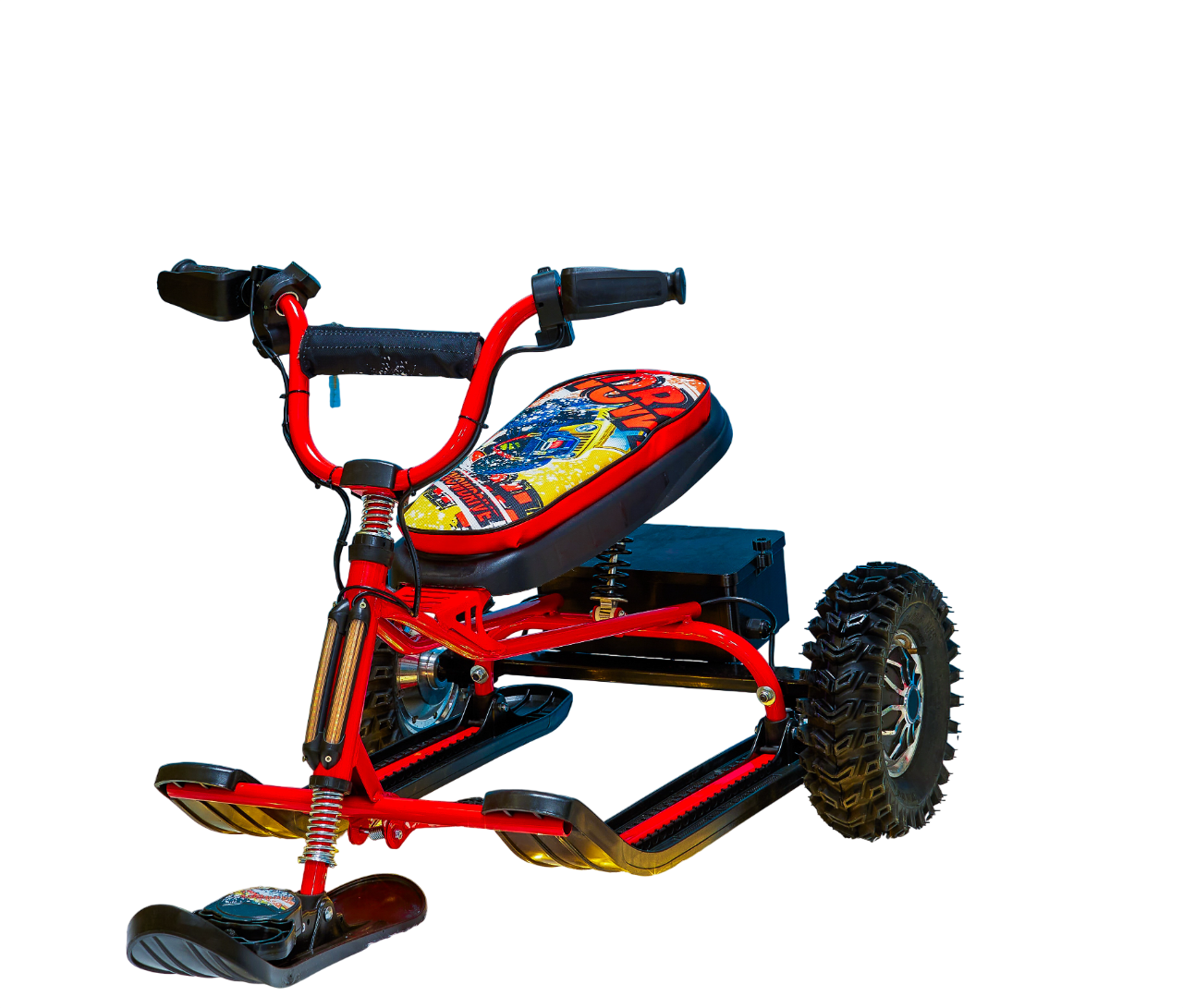 Электроснегокат iBrat S2, Красный