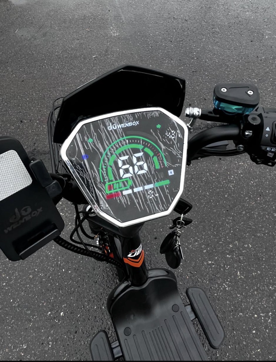 Электровелосипед  Wenbox U6 1200w 60/30Ah