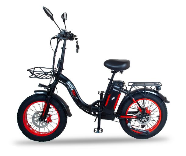 Электровелосипед Minako F11 PRO 20ah Красный