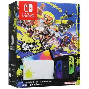 Портативная игровая консоль Nintendo Switch OLED Splatoon 64GB