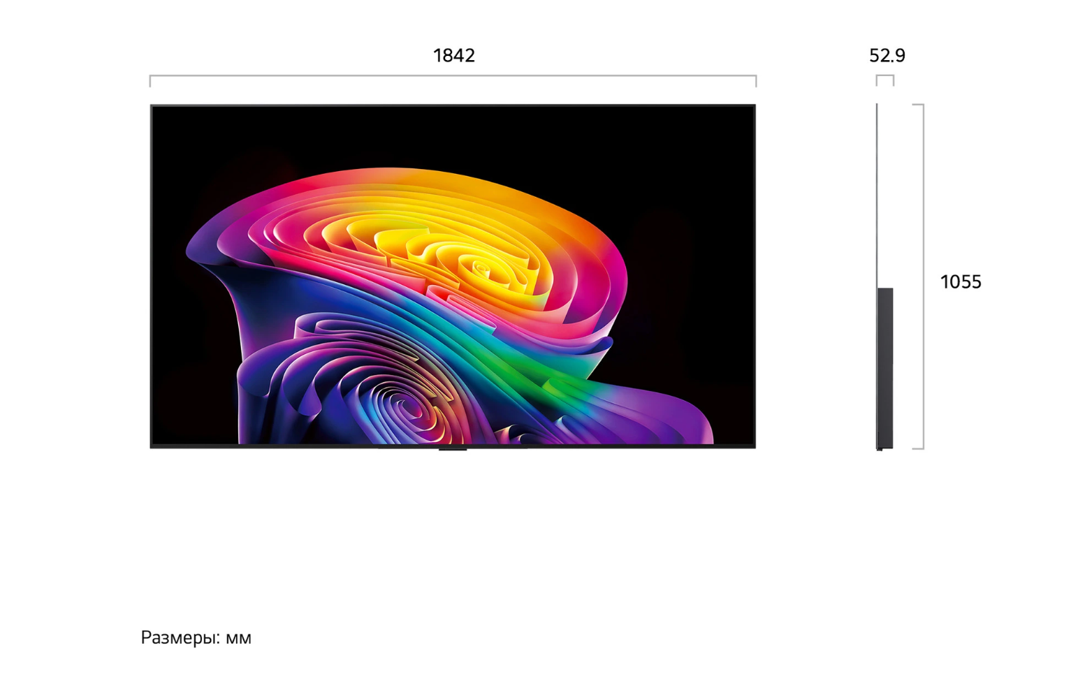 Телевизор  83" LG OLED83C6RLA