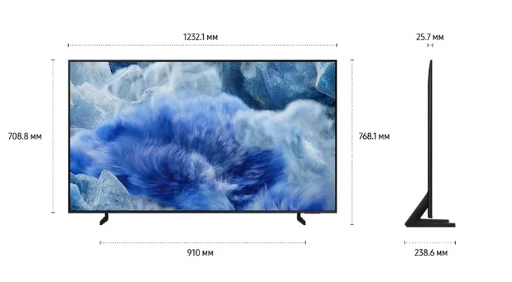 Телевизор Samsung QE55Q8FAAUXRU 55"