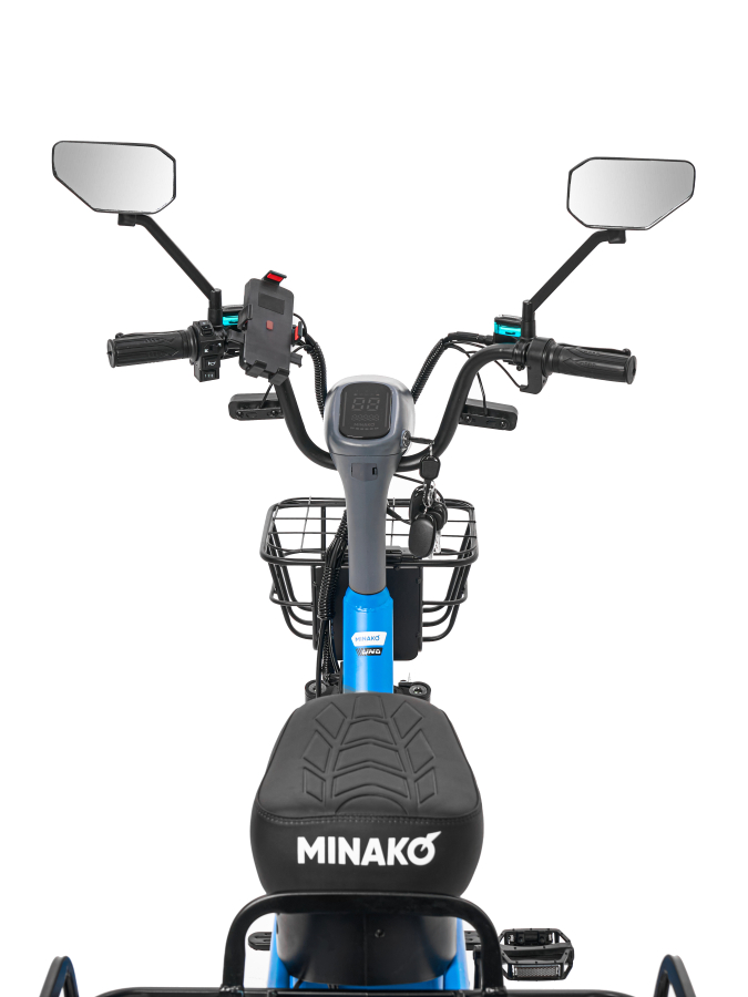 Электровелосипед Minako UNO 21ah синий