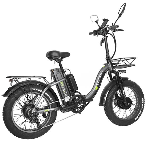 Электровелосипед SYCCYBA H2 DUAL GREY