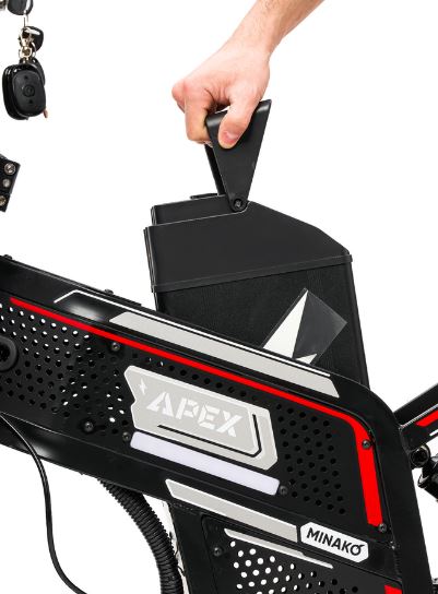 Электровелосипед Minako Apex 20Ah Красный