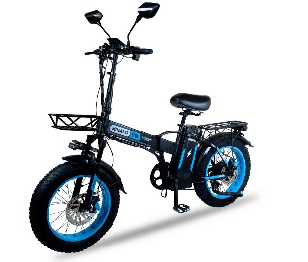 Электровелосипед Minako F10 Pro 20Ah Синий