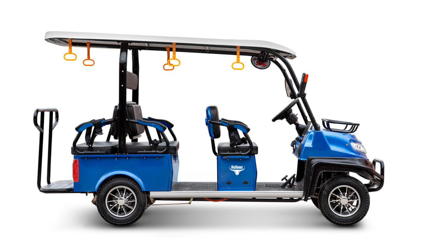 Гольфкар мини Rutrike Venus 60В 1800Вт Синий