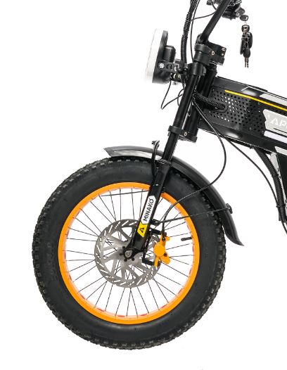Электровелосипед Minako Apex 20Ah Желтый