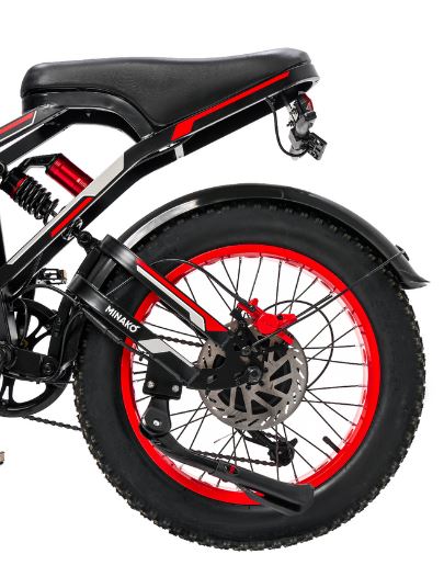 Электровелосипед Minako Apex 20Ah Красный