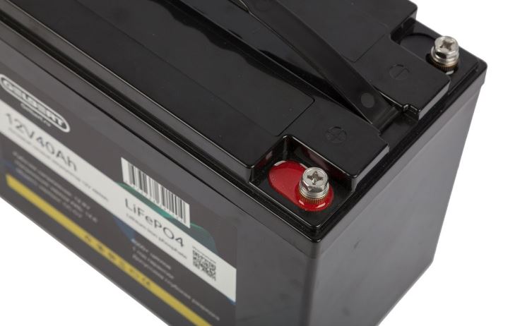 Литиевый тяговый аккумулятор Gelbert LiFePO4 (12V/40Ah/40A/480Wh) [6-EVF-45]