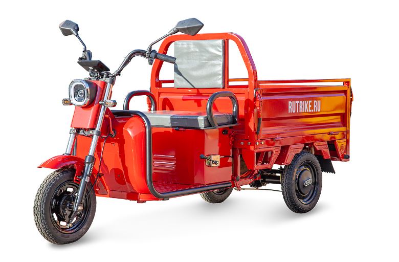 Грузовой электротрицикл Rutrike Амулет 1100 60V650W (Красный)