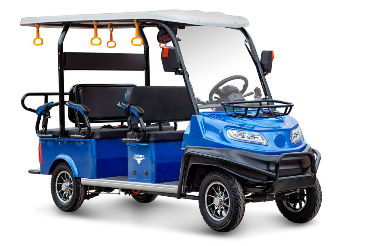 Гольфкар мини Rutrike Venus 60В 1800Вт Синий
