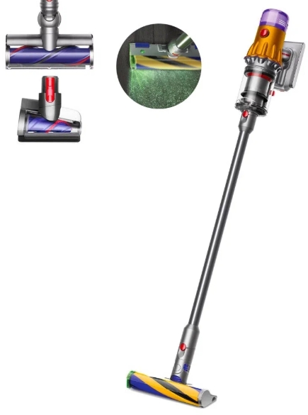 Пылесос Dyson V12 DT Slim Absolute YellowNickel SV46