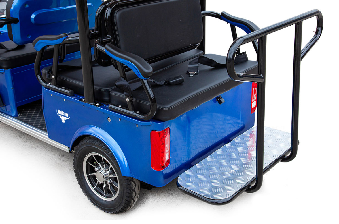 Гольфкар мини Rutrike Venus 60В 1800Вт Синий
