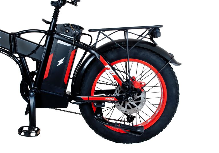 Электровелосипед Minako F10 Pro 20Ah Красный
