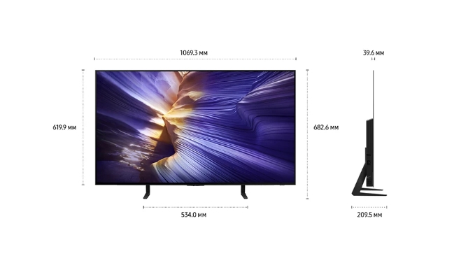 Телевизор Samsung QE48S90FAEXRU 48"
