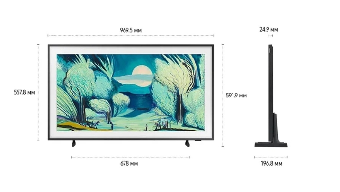 Телевизор The Frame Samsung QE43LS03FAUXRU 43"