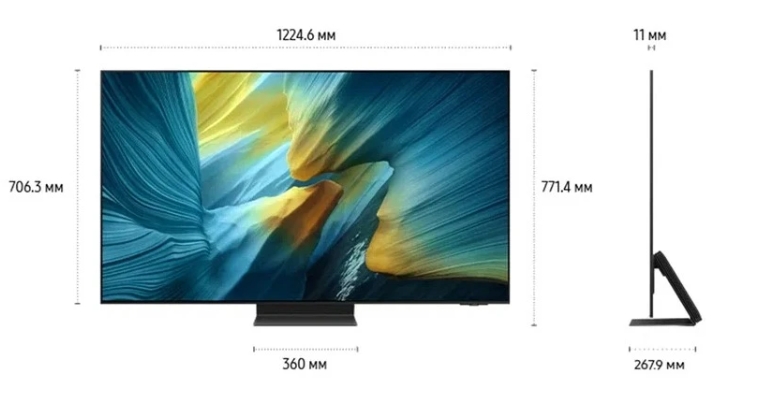 Телевизор Samsung QE55S95FAUXRU 55" 