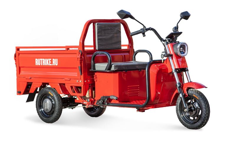 Грузовой электротрицикл Rutrike Амулет 1100 60V650W (Красный)