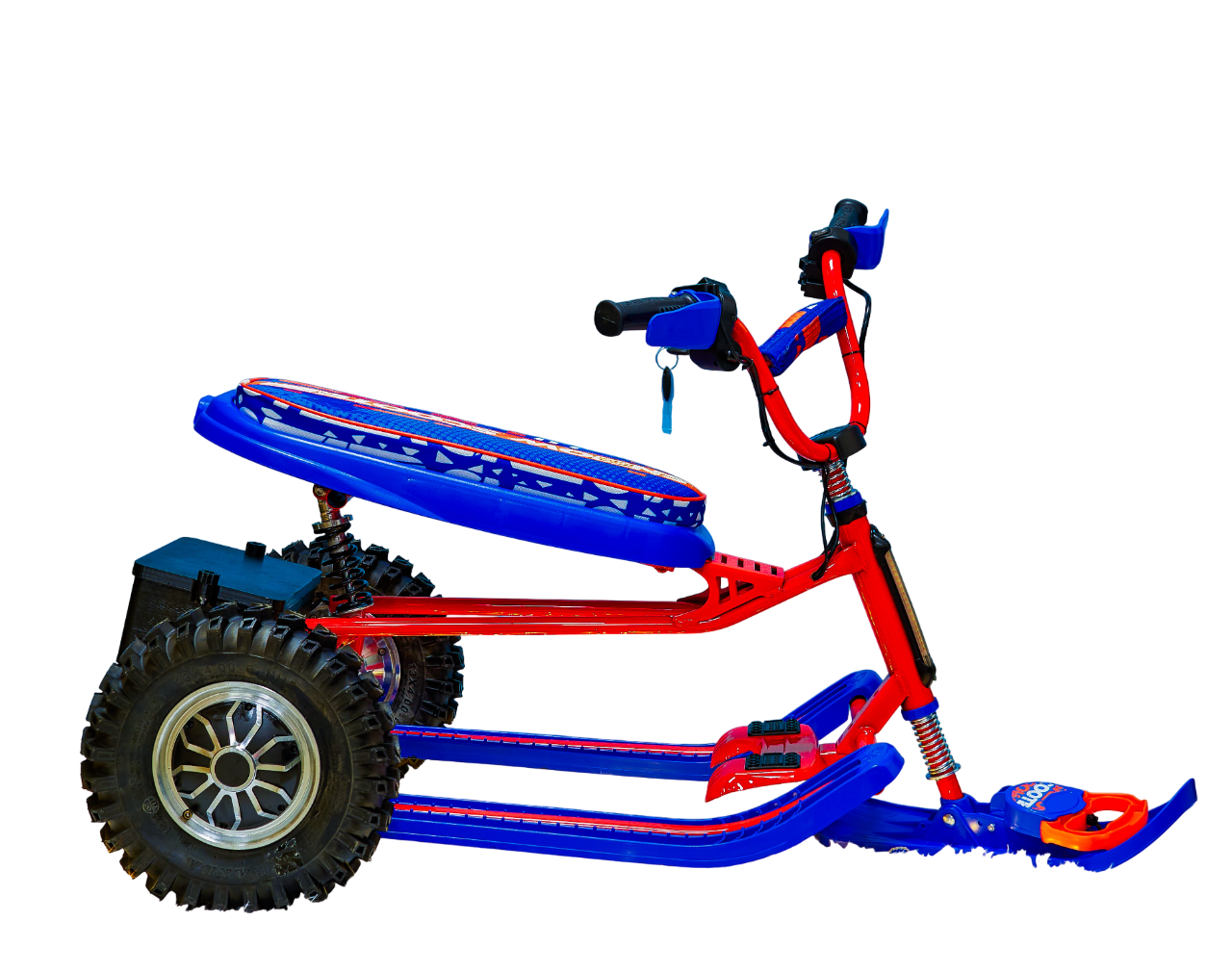 Электроснегокат iBrat S2, Оранжевый