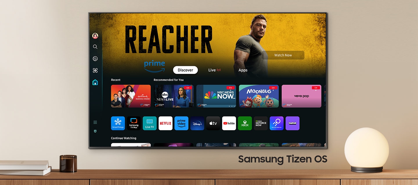 Телевизор Samsung UE50DU8500UXRU 2024 4K UHD 3840×2160, Smart TV титан (EAC)