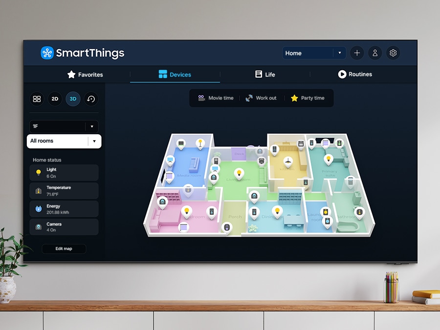 Телевизор Samsung UE50DU8500UX RU 2024 (4K UHD 3840×2160, Smart TV) титан (EAC)