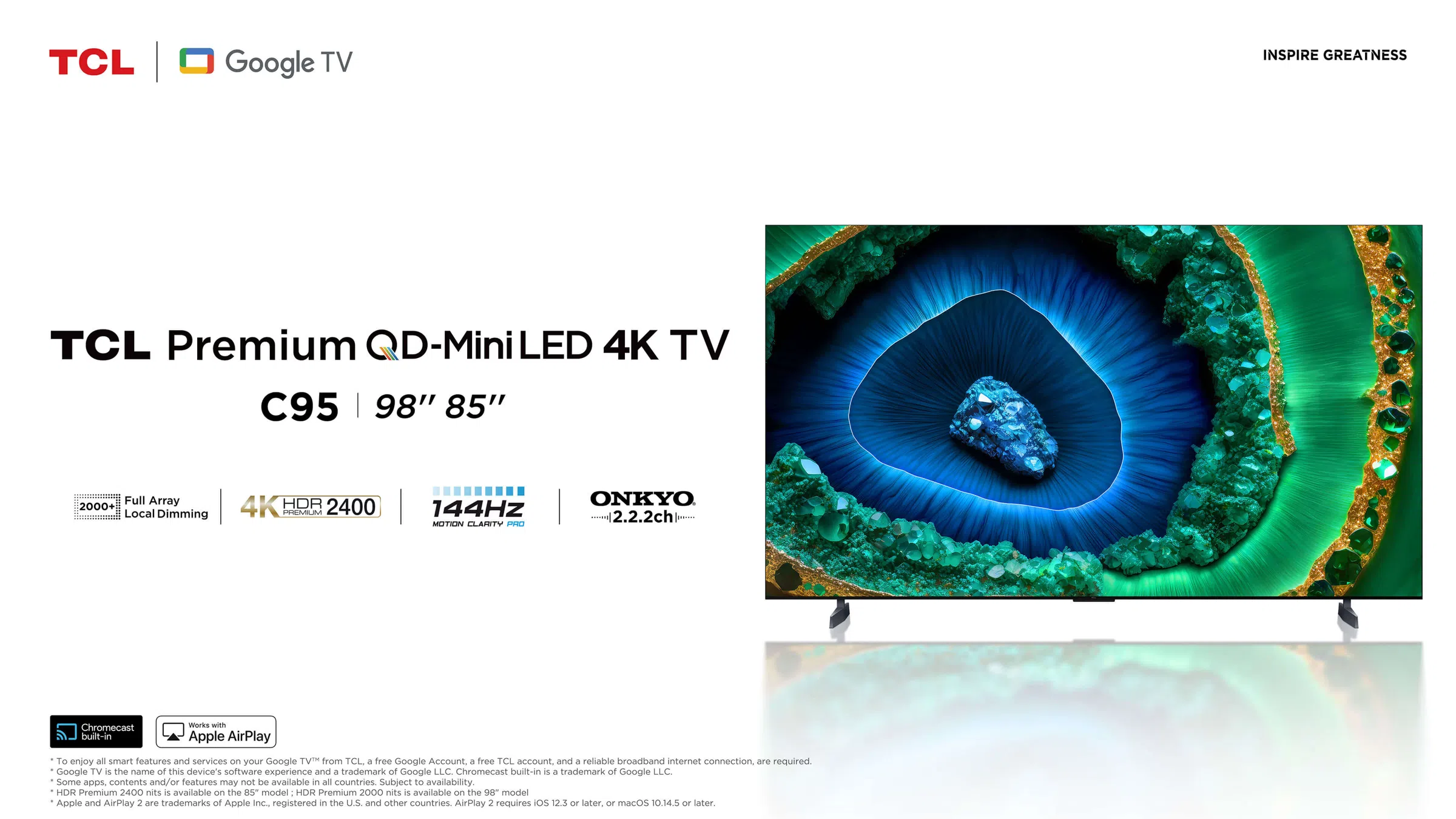 Телевизор TCL 85