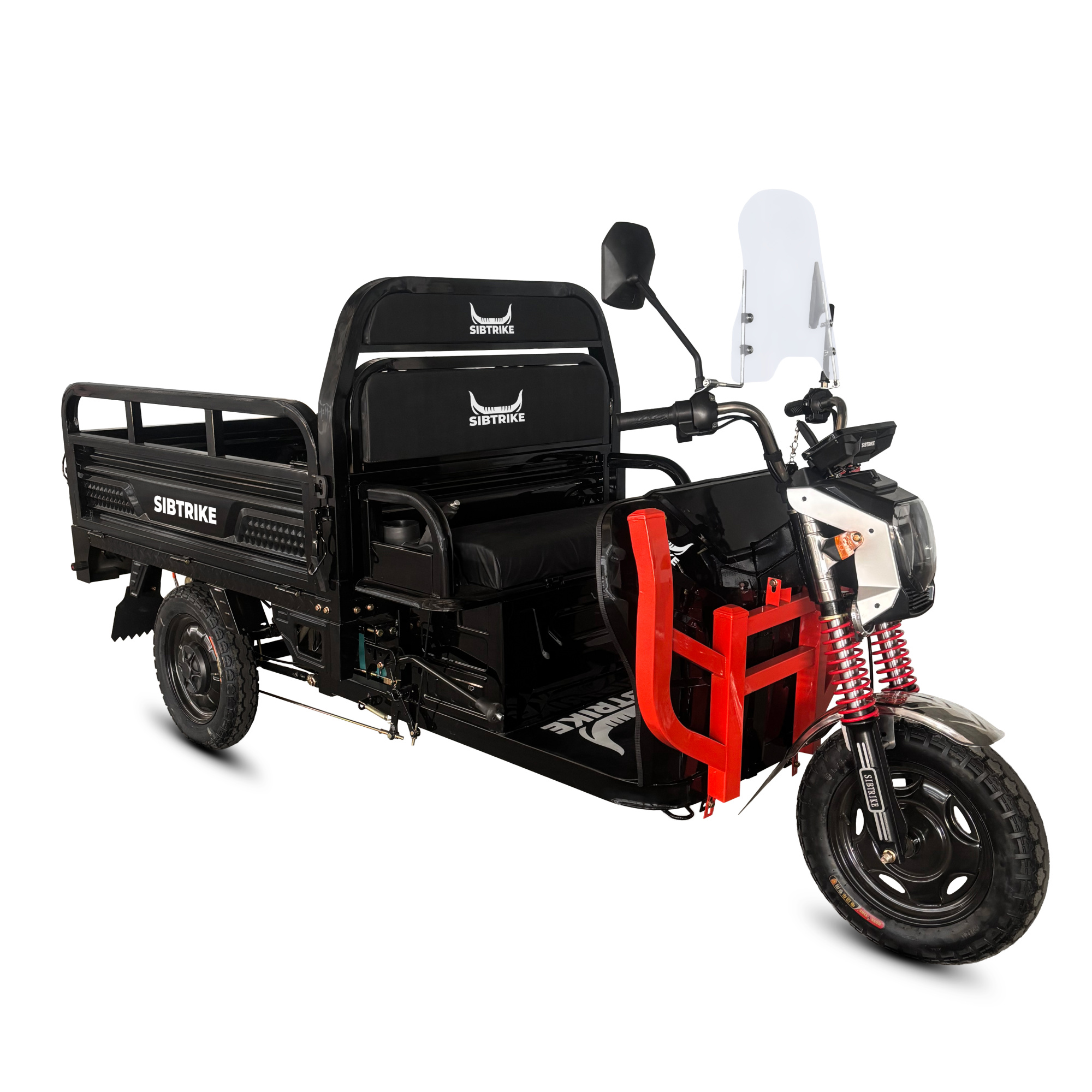 Электротрицикл WHITE SIBERIA SIBTRIKE CARGO 1000 кг 1.5м
