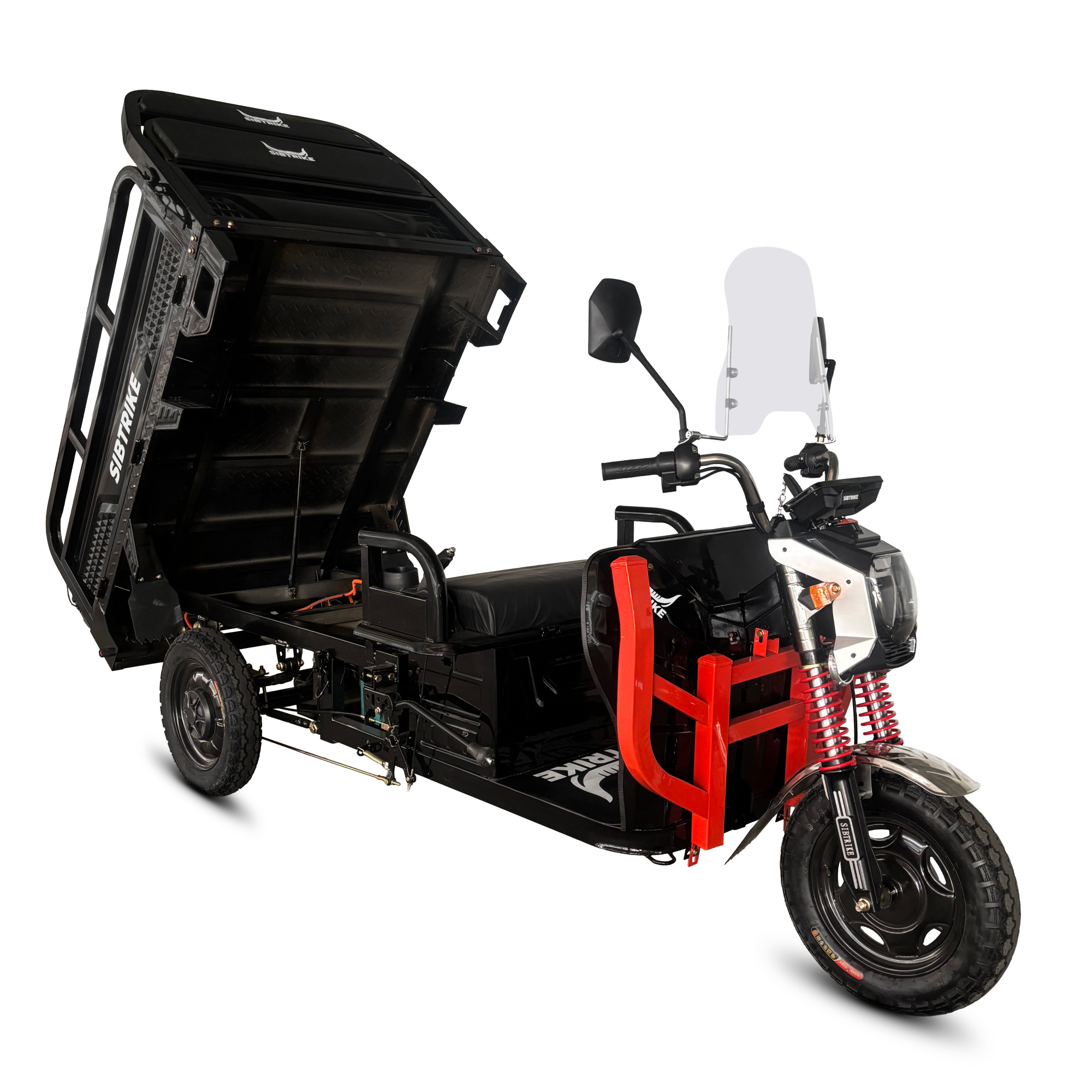 Электротрицикл WHITE SIBERIA SIBTRIKE CARGO 1000 кг 1.5м