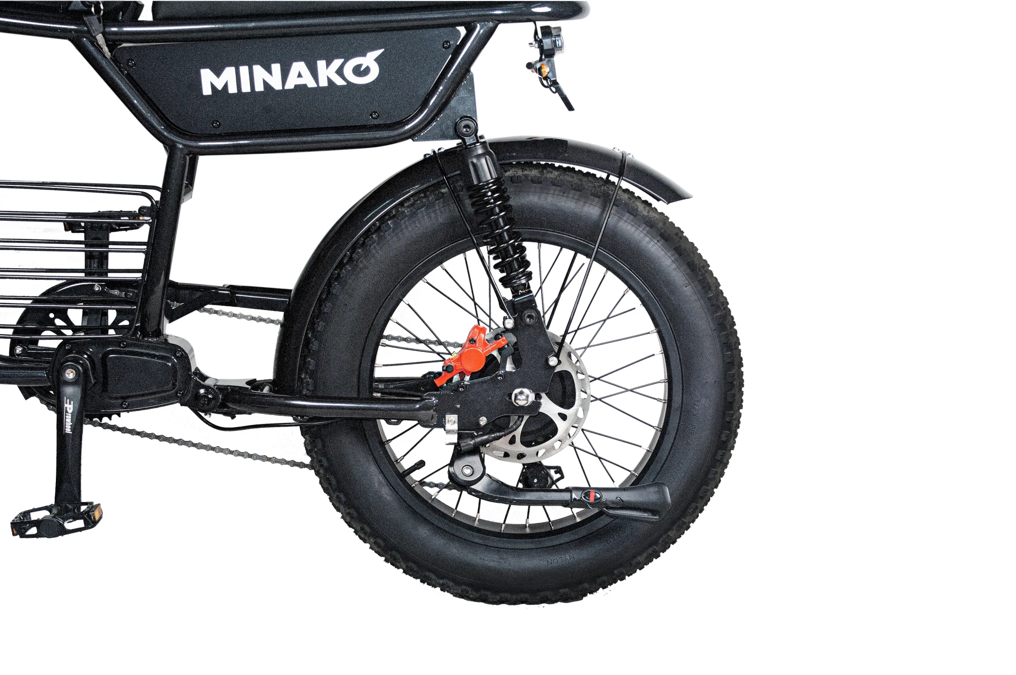 Электровелосипед Minako Bike чёрный