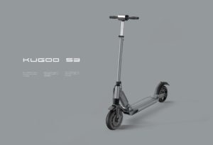 Электросамокат Kugoo S3 Серый